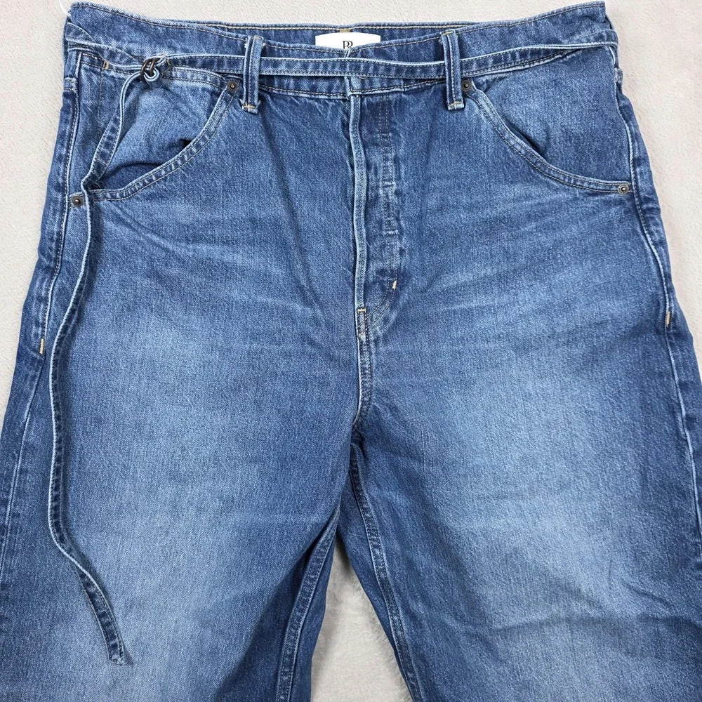 Banana Republic Jeans Mens 33 High-Rise‎ Rigid Bow Full Bow Medium Wash Denim